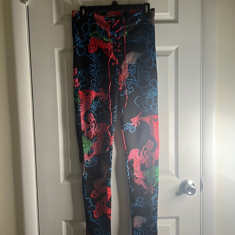 Dollskill Stretchy Corset High Waisted Leggings